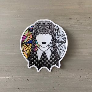 Wednesday Addams Sticker